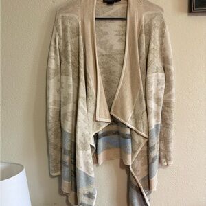 Pendleton Beige and Gray Cardigan